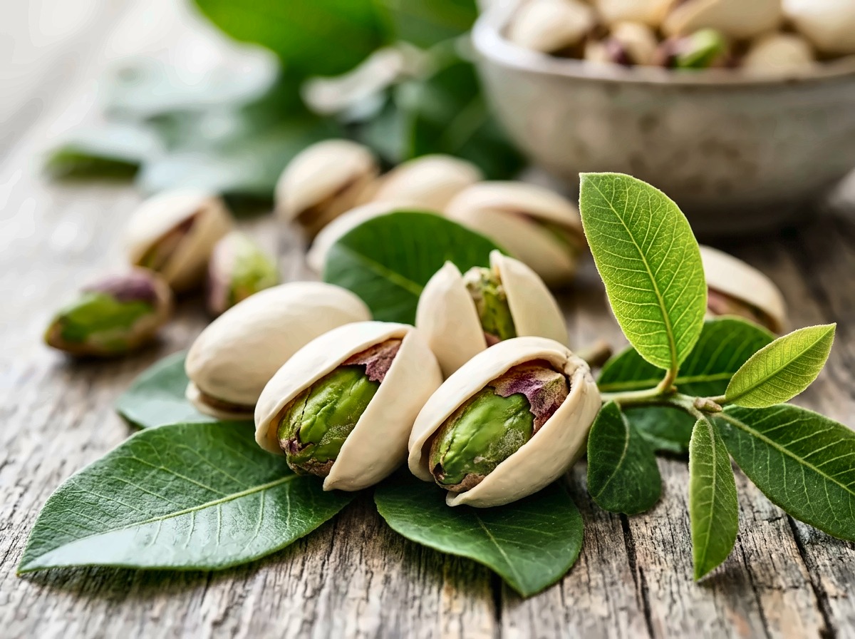 Kastel pistachio variety white split nuts
