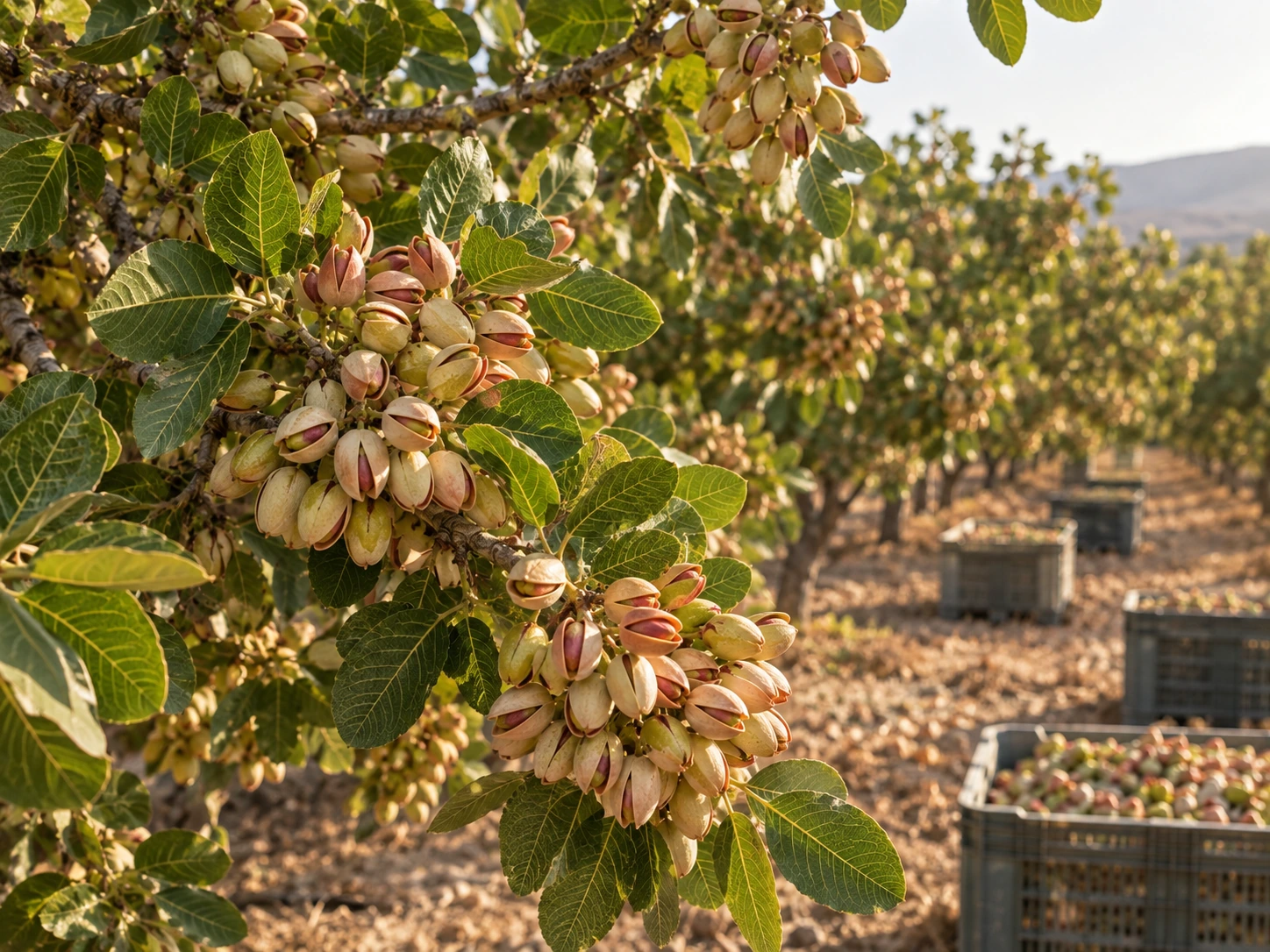 Pistachio Harvest Marketing & Distribution